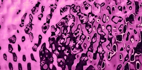 Blacha ozdobna różowa fala tłoczona stal nierdzewna dekoracyjna water ripple