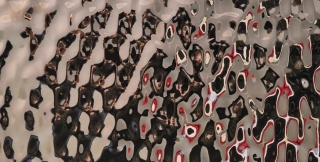 Blacha ozdobna miedziana fala tłoczona stal nierdzewna dekoracyjna water ripple 122x275 cm