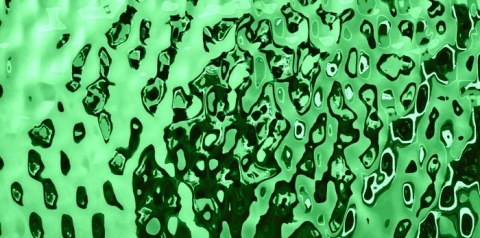 Blacha ozdobna zielona fala tłoczona stal nierdzewna dekoracyjna water ripple