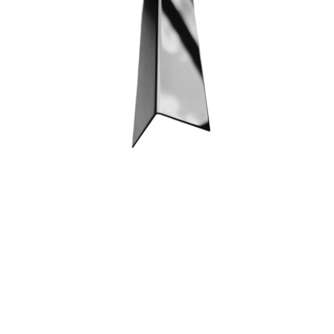 Kątownik czarny poler 280 cm