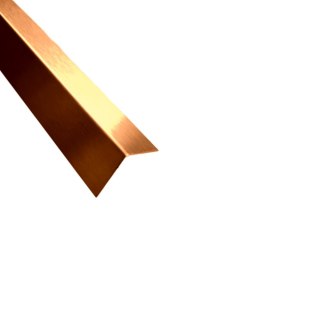 Kątownik miedź mat 280 cm