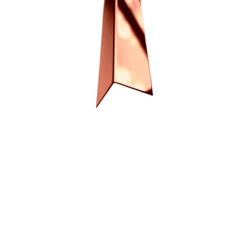 Kątownik miedź poler 300 cm