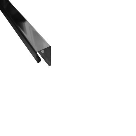 Listwa narożna P czarny poler 280 cm