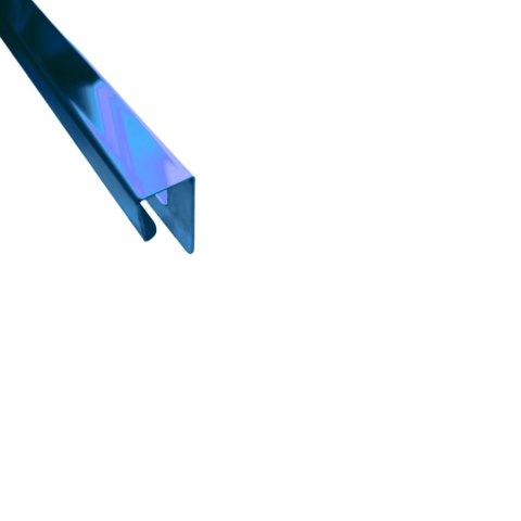 Listwa narożna P jasnoniebieski poler 240 cm