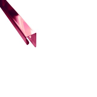 Listwa narożna P różowy poler 240 cm