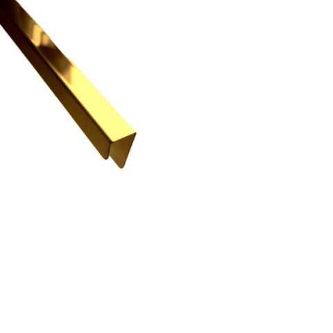 Listwa narożna U złoty poler 280 cm