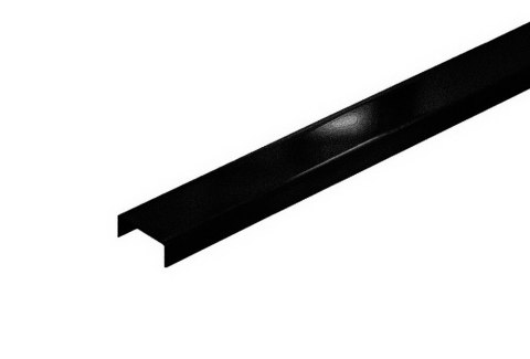Listwa ozdobna C do płytek - czarna matowa 280 cm